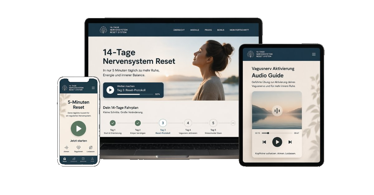14-Tage Nervensystem Reset – auf allen Geräten zugänglich